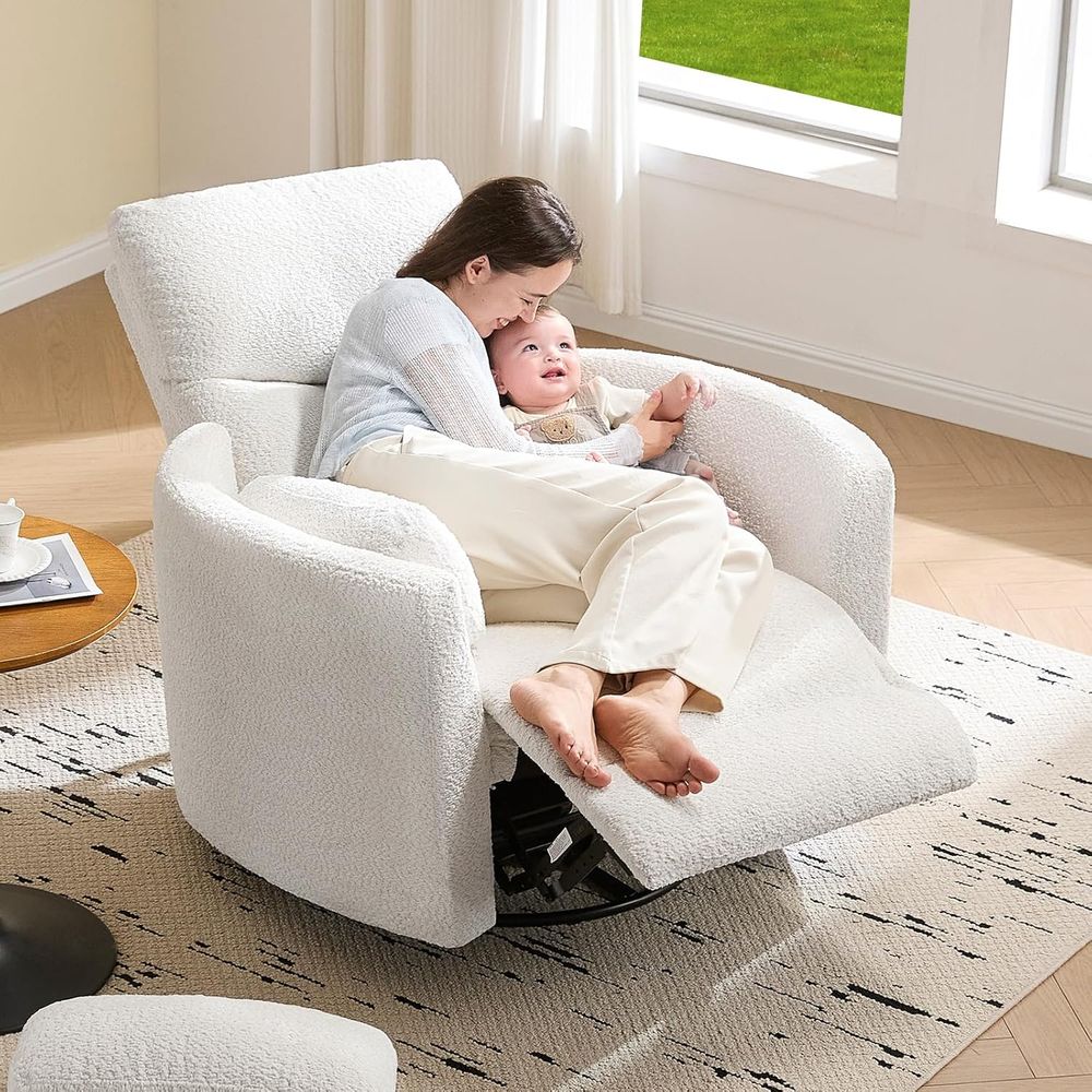 Rocking Chair Nursery - Elektrikli Yatarlı Bebek Koltuğu veya Yetişkin