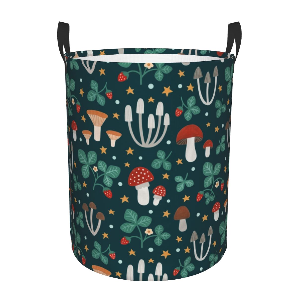 Laundry Hamper Nursery - Sihirli orman çamaşır sepeti katlanabilir Psychedelic