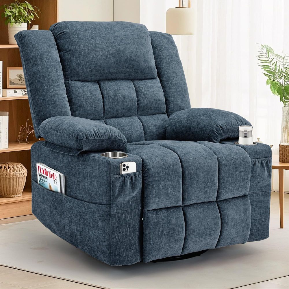 Rocking Chair Nursery - 360 Derece Dönen Yetişkinler İçin Sallanan