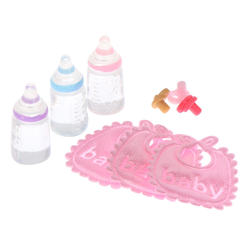 Baby Nursery Dolls - 3 adet 1:12 bebek evi minyatür