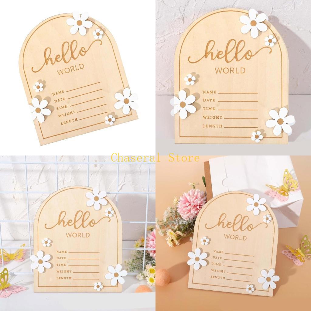 Baby Nursery Sign - E7CE Hello Sign Yeni Doğan Bebek