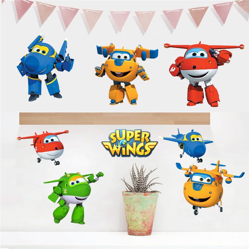 Sıcak Karikatür Süper Kanatlar - Baby Nursery Stickers incelemesi ve fiyatı