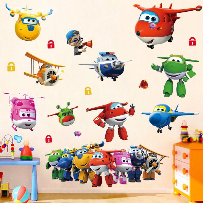 Sıcak Karikatür Süper Kanatlar - Baby Nursery Stickers incelemesi ve fiyatı