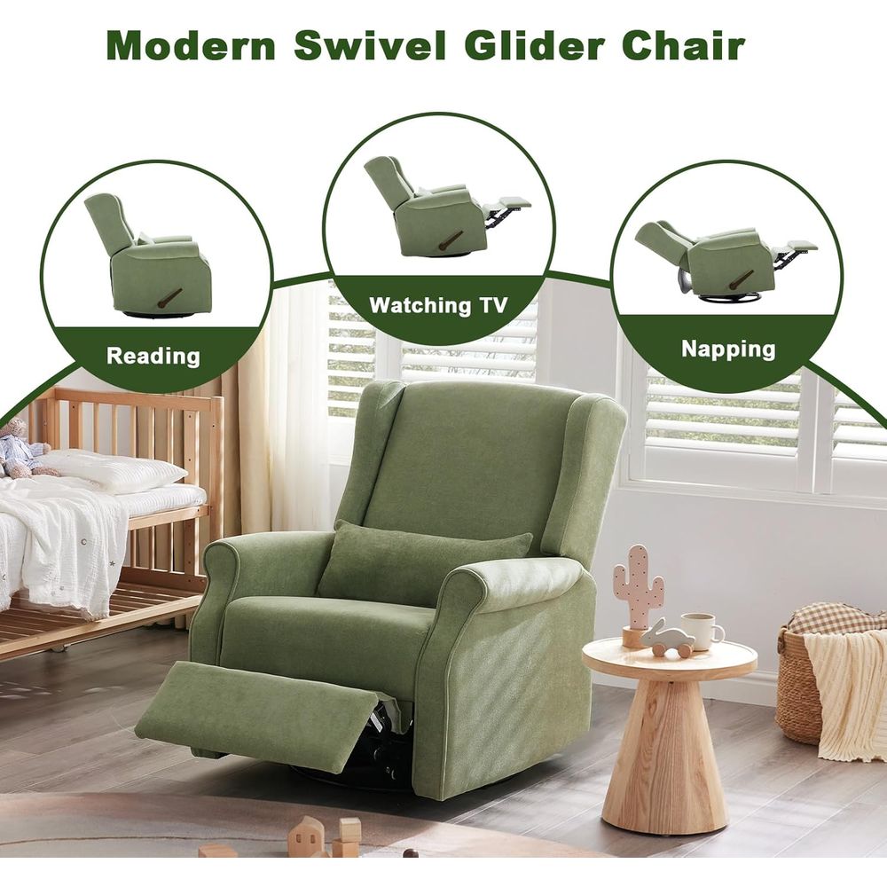 Bebek Odası Döner Sallanan San - Rocking Chair Nursery incelemesi ve fiyatı