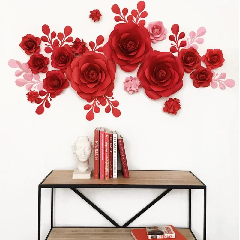 DIY Yapay Büyük Kağıt Gül Çiçe - Baby Nursery Kit incelemesi ve fiyatı