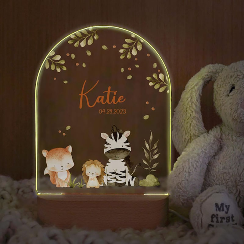 Özel Ad Bebek Gece Lambası Kiş - Baby Nursery Girl incelemesi ve fiyatı