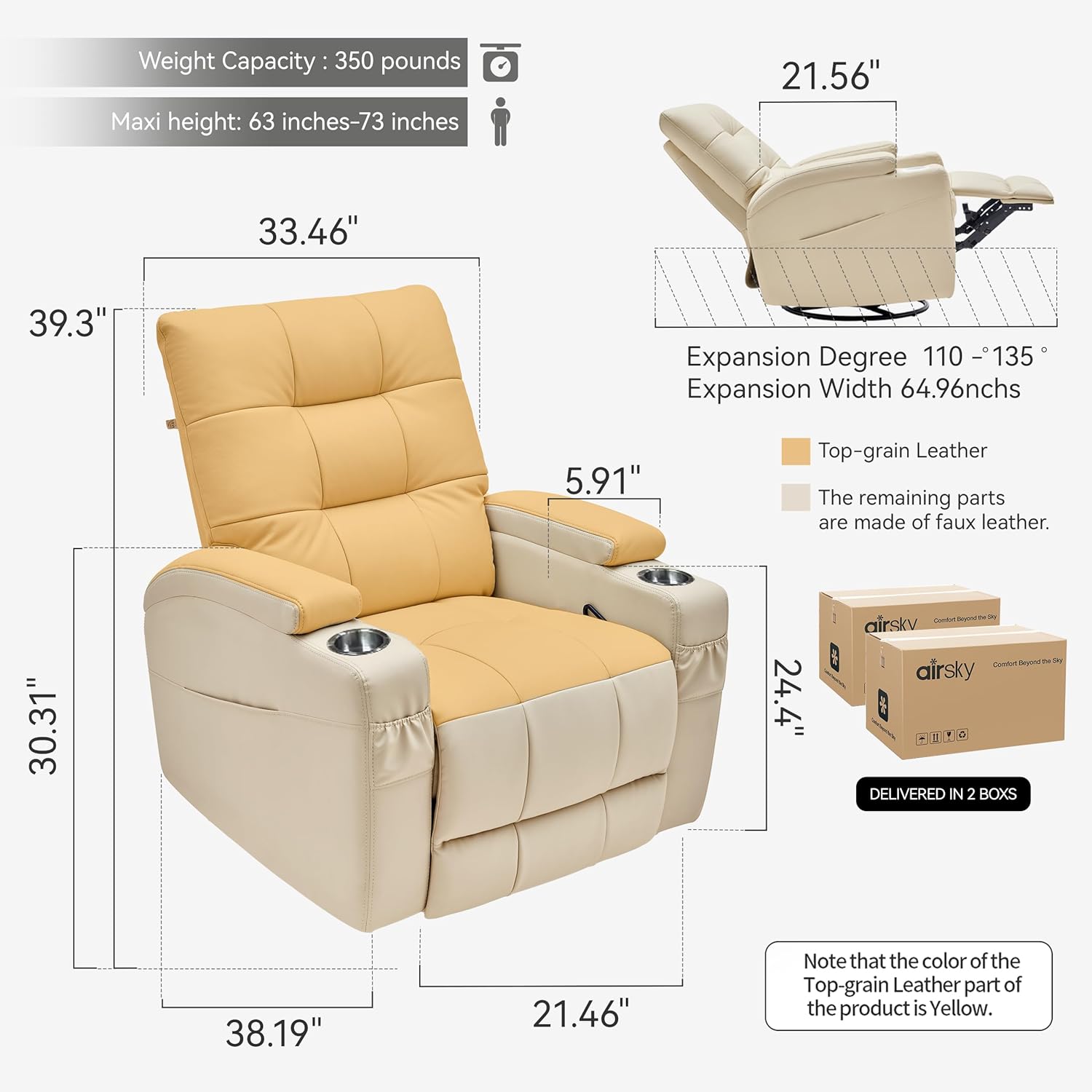 # Deri Yatar Koltuk, Döner Sal - Rocking Chair Nursery incelemesi ve fiyatı