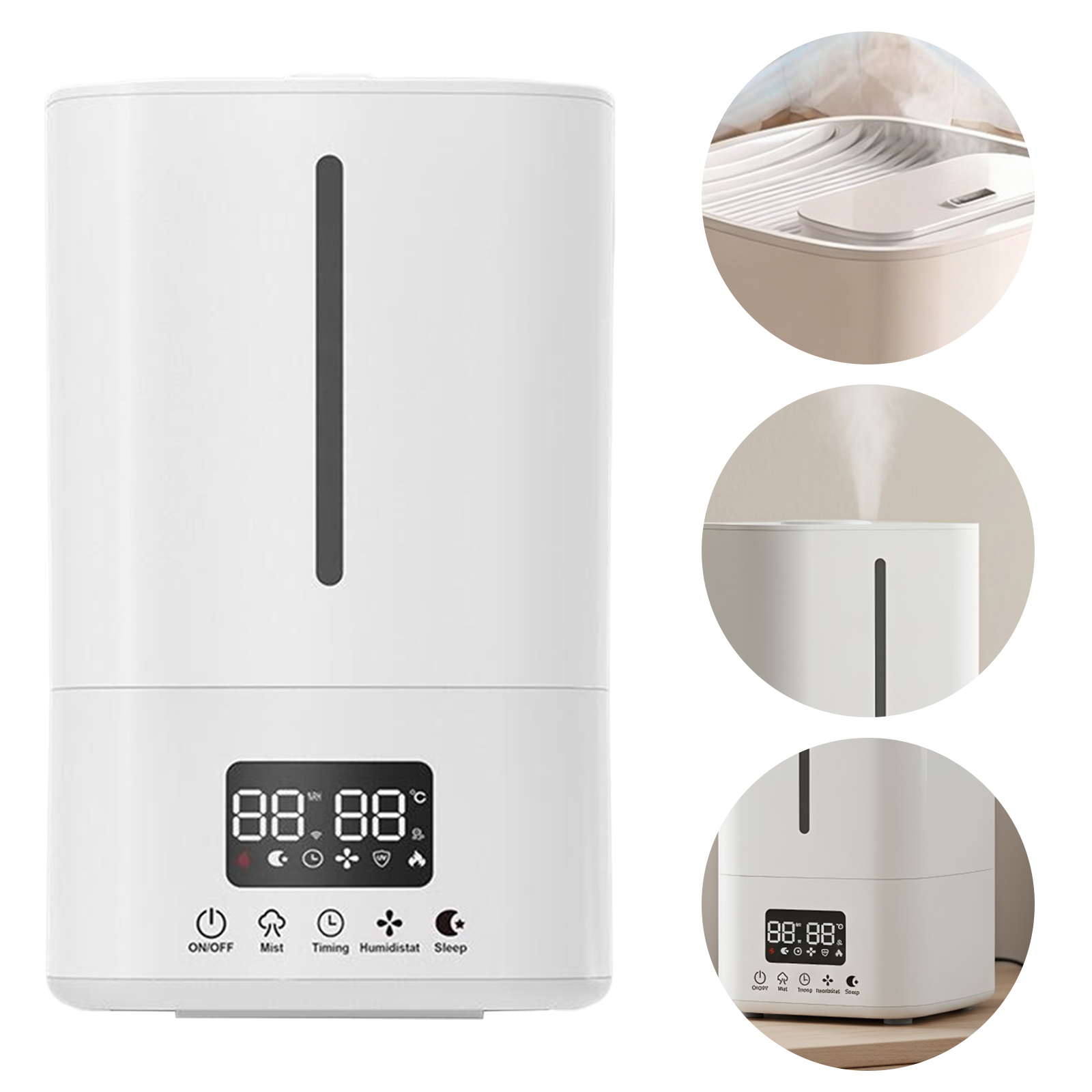 5L Akıllı Nemlendirici, Hava T - Baby Nursery Air Purifier incelemesi ve fiyatı
