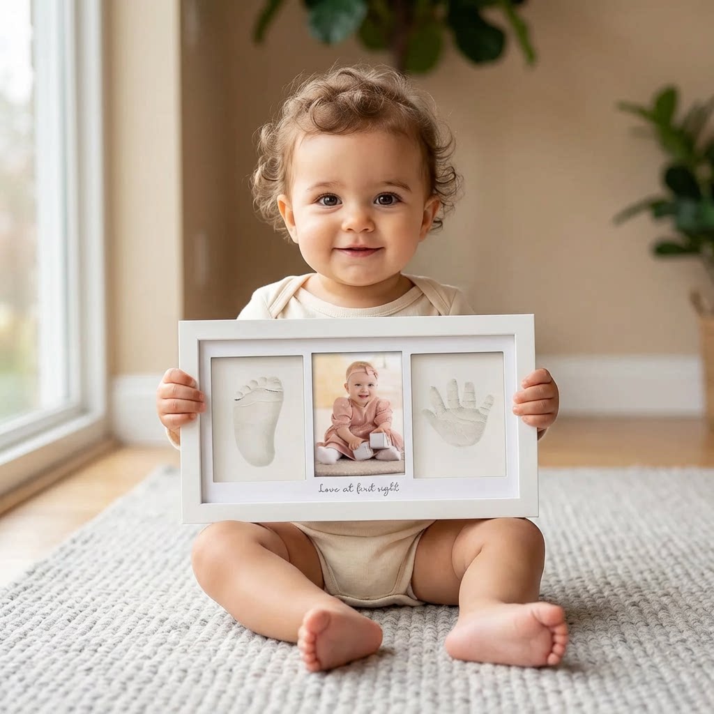 Bebek El İzi Ayak İzi Kil Seti - Baby Nursery Kit incelemesi ve fiyatı