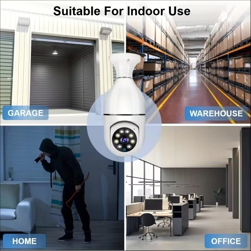 4G WiFi IP Kamera E27 Ampul Ka - Baby Nursery Camera incelemesi ve fiyatı