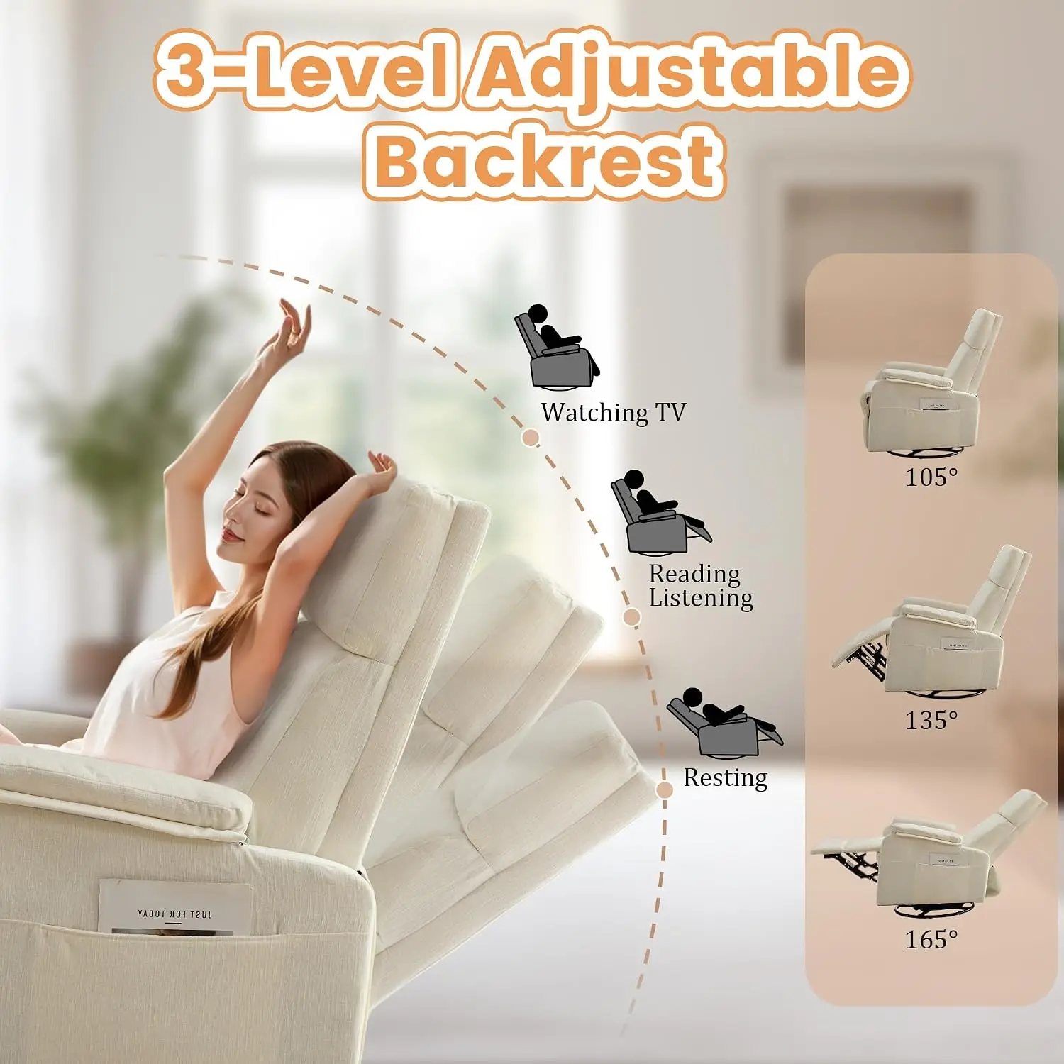 Korser Yatar Koltuk, Yetişkinl - Rocking Chair Nursery incelemesi ve fiyatı