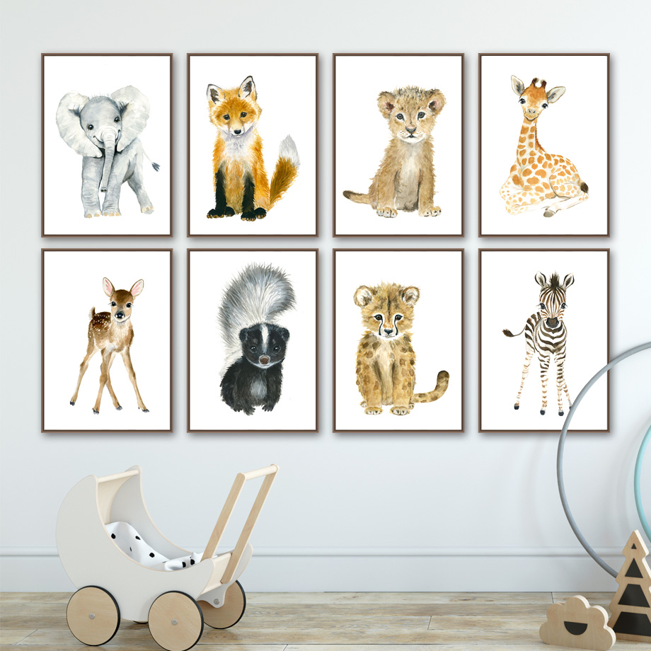 Fil Tilki Zebra Zürafa Leopar  - Baby Zebra Nursery incelemesi ve fiyatı