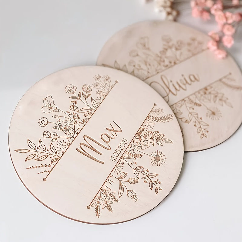 Kişiye Özel Çiçek Desenli İsim - Baby Nursery Sign incelemesi ve fiyatı