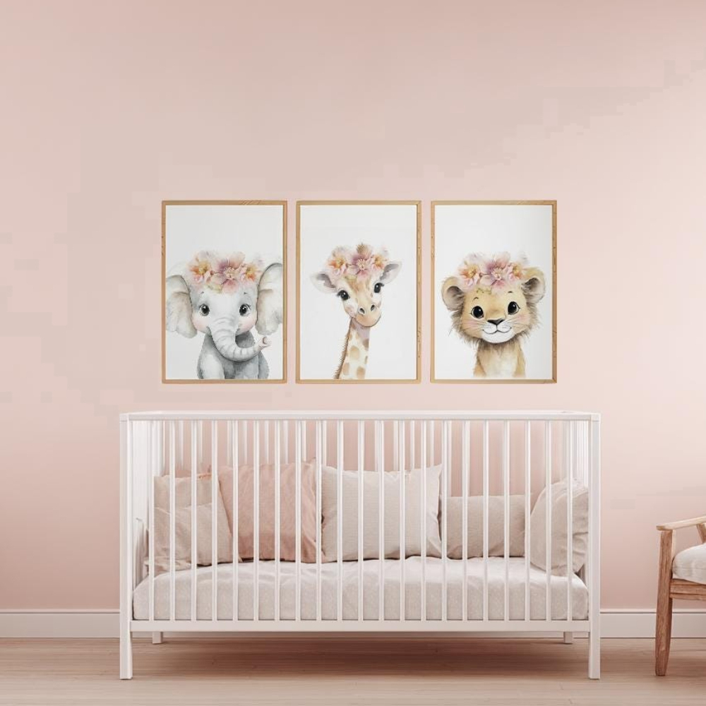 Bebek Kız Odası Duvar Sanatı S - Baby Nursery Kit incelemesi ve fiyatı