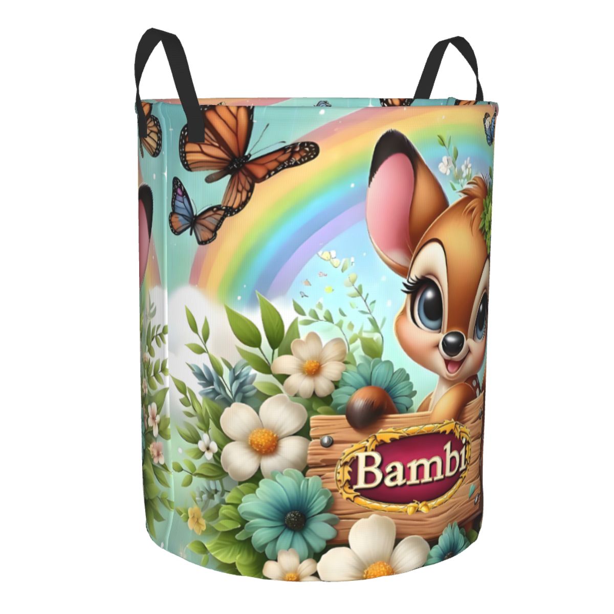 Karikatür filmi Bambi çamaşır  - Laundry Hamper Nursery incelemesi ve fiyatı
