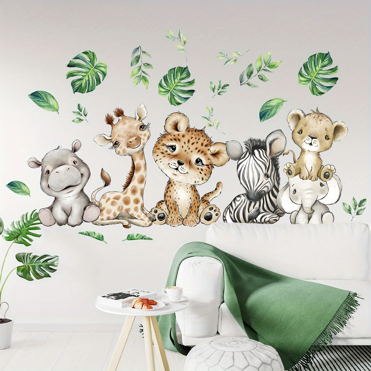 1 adet karikatür sevimli su ay - Baby Nursery Stickers incelemesi ve fiyatı
