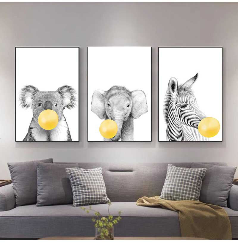 1 adet çerçevesiz Bebek Kreş S - Baby Nursery Yellow Walls incelemesi ve fiyatı