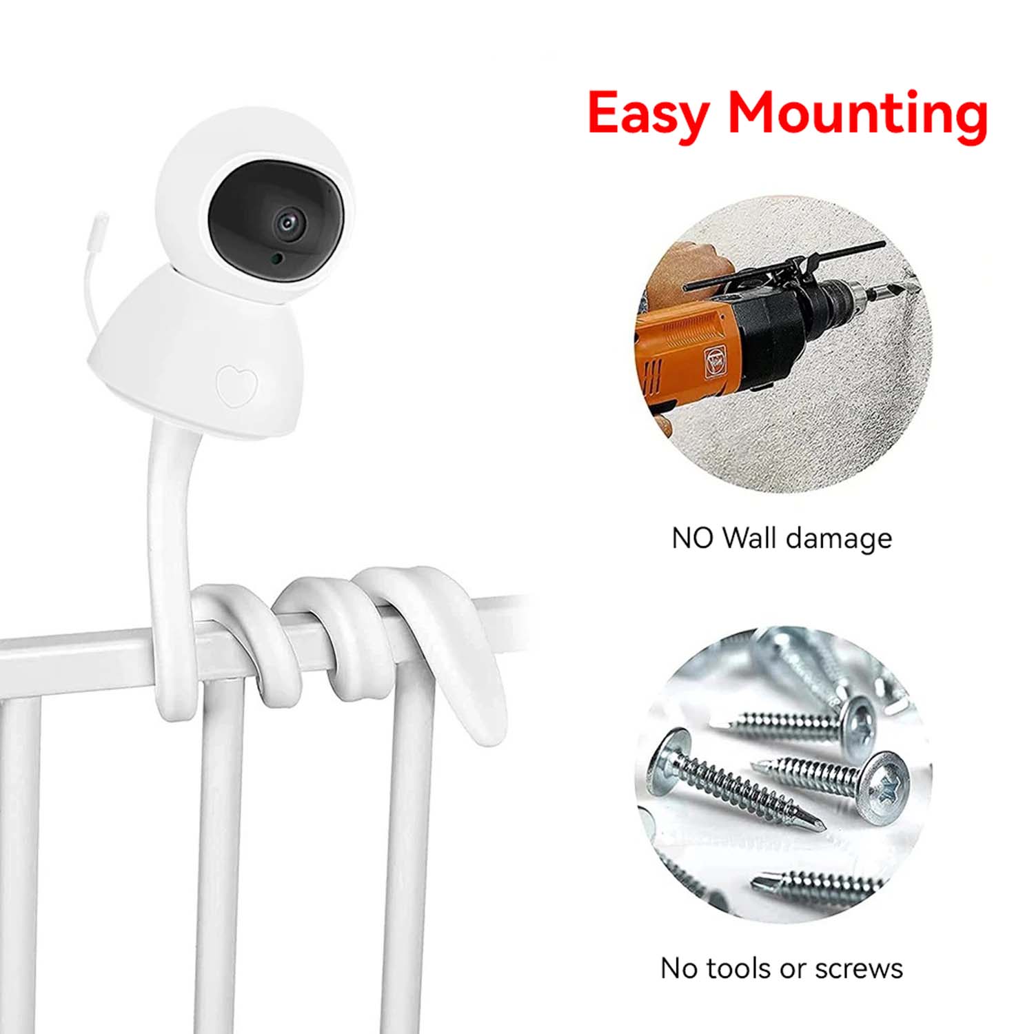 Bebek Monitörü Tutucu Esnek Be - Baby Nursery Camera incelemesi ve fiyatı