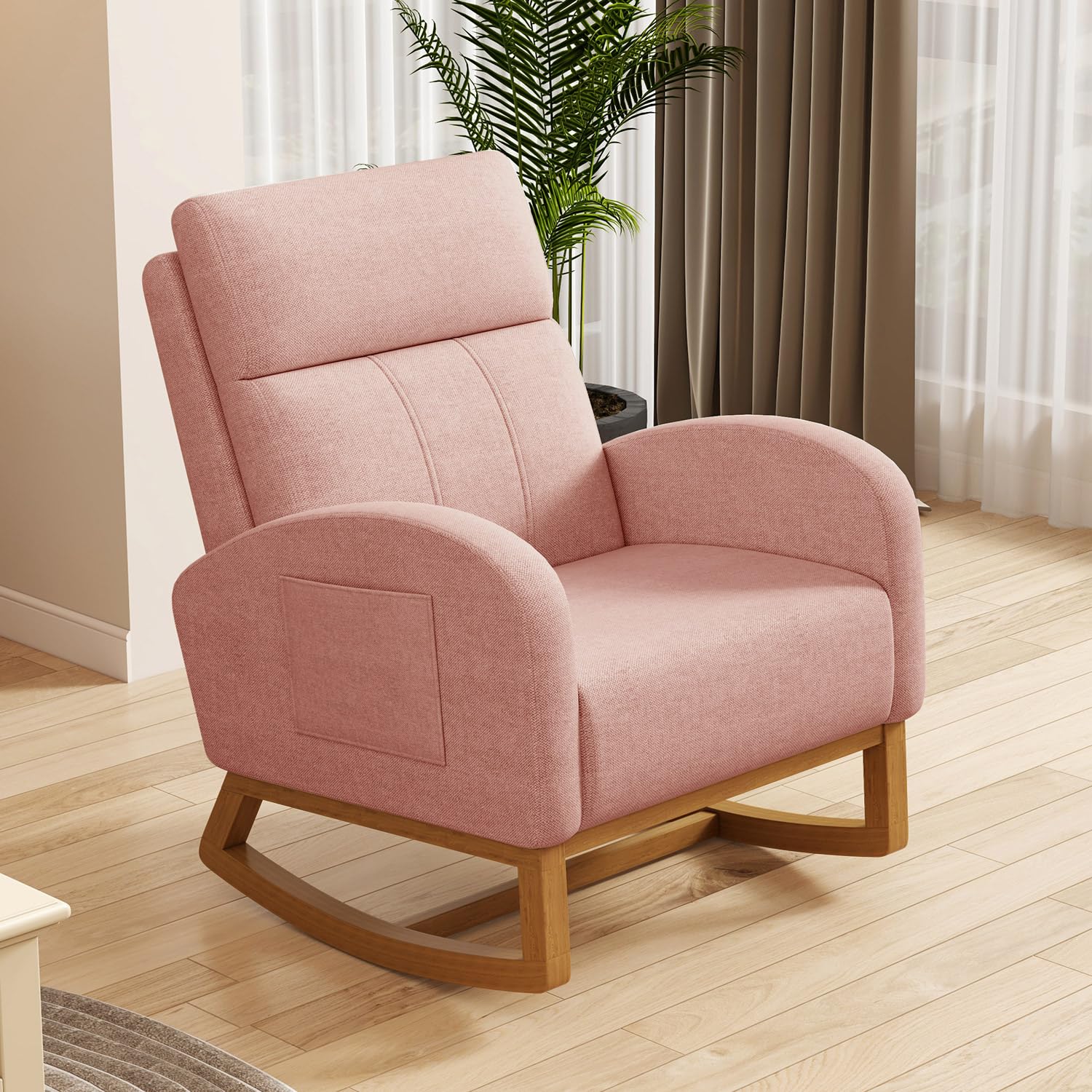 # Rahat Yüksek Sırtlı Döşemeli - Rocking Chair Nursery incelemesi ve fiyatı