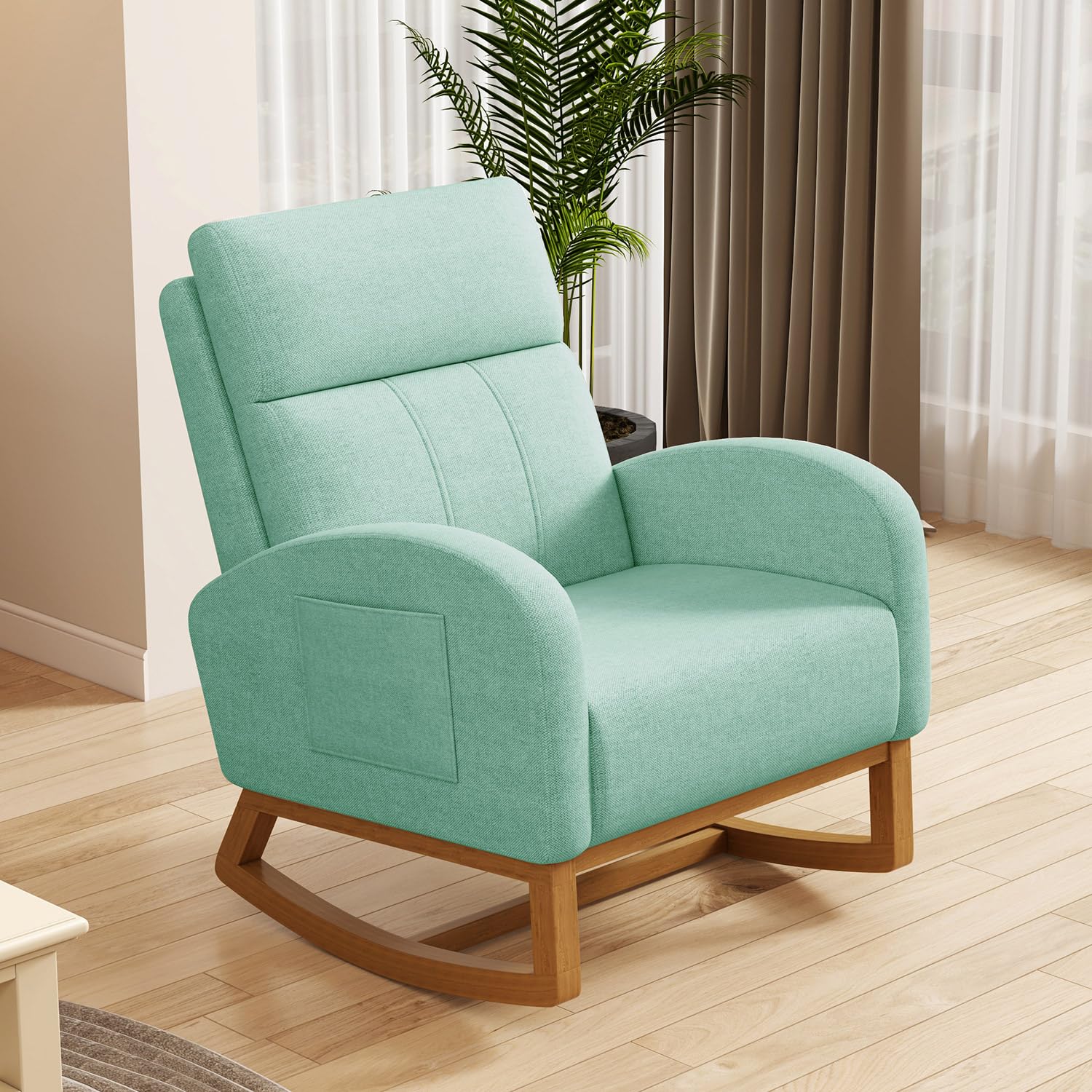# Rahat Yüksek Sırtlı Döşemeli - Rocking Chair Nursery incelemesi ve fiyatı