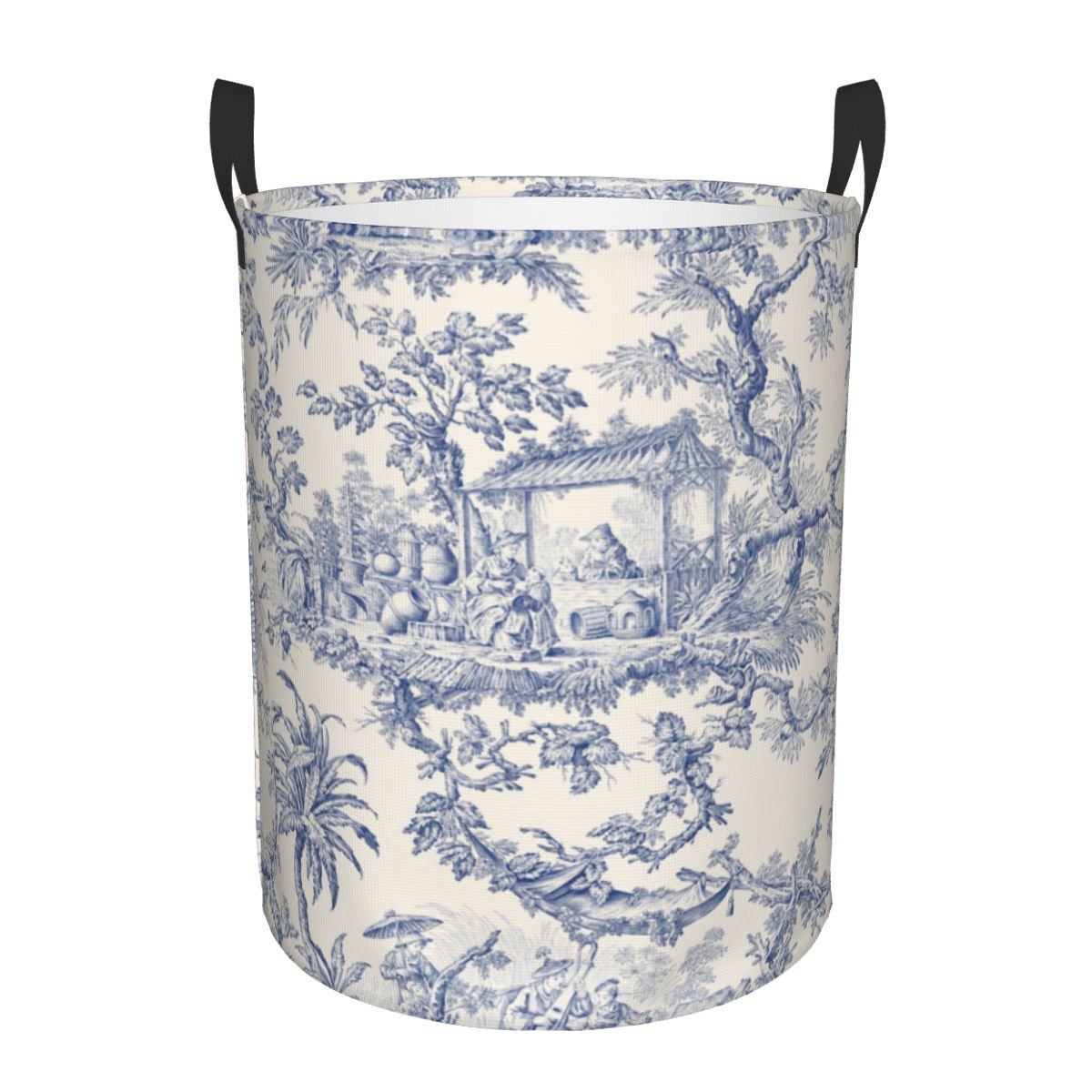 Özel Toile De Jouy desenler iç - Laundry Hamper Nursery incelemesi ve fiyatı