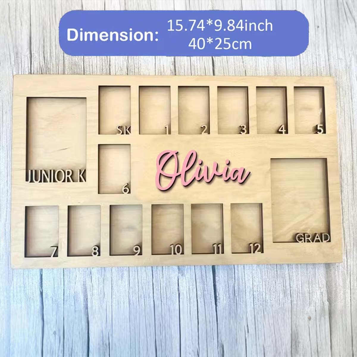 Özel Fotoğraf Çerçevesi Ahşap  - Photo Frame Baby incelemesi ve fiyatı