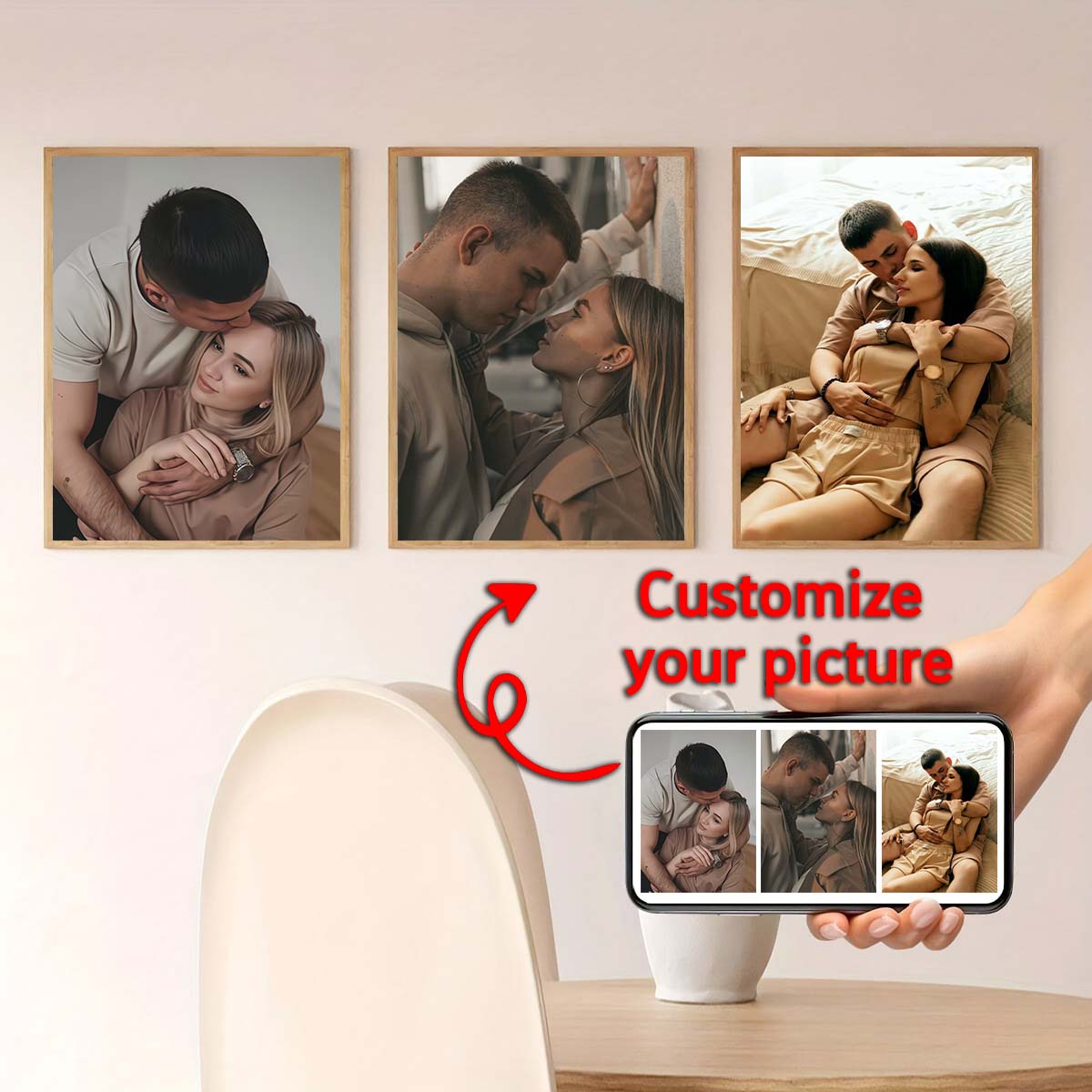 Triptik - 2D özel fotoğraf ahş - Photo Frame Baby incelemesi ve fiyatı
