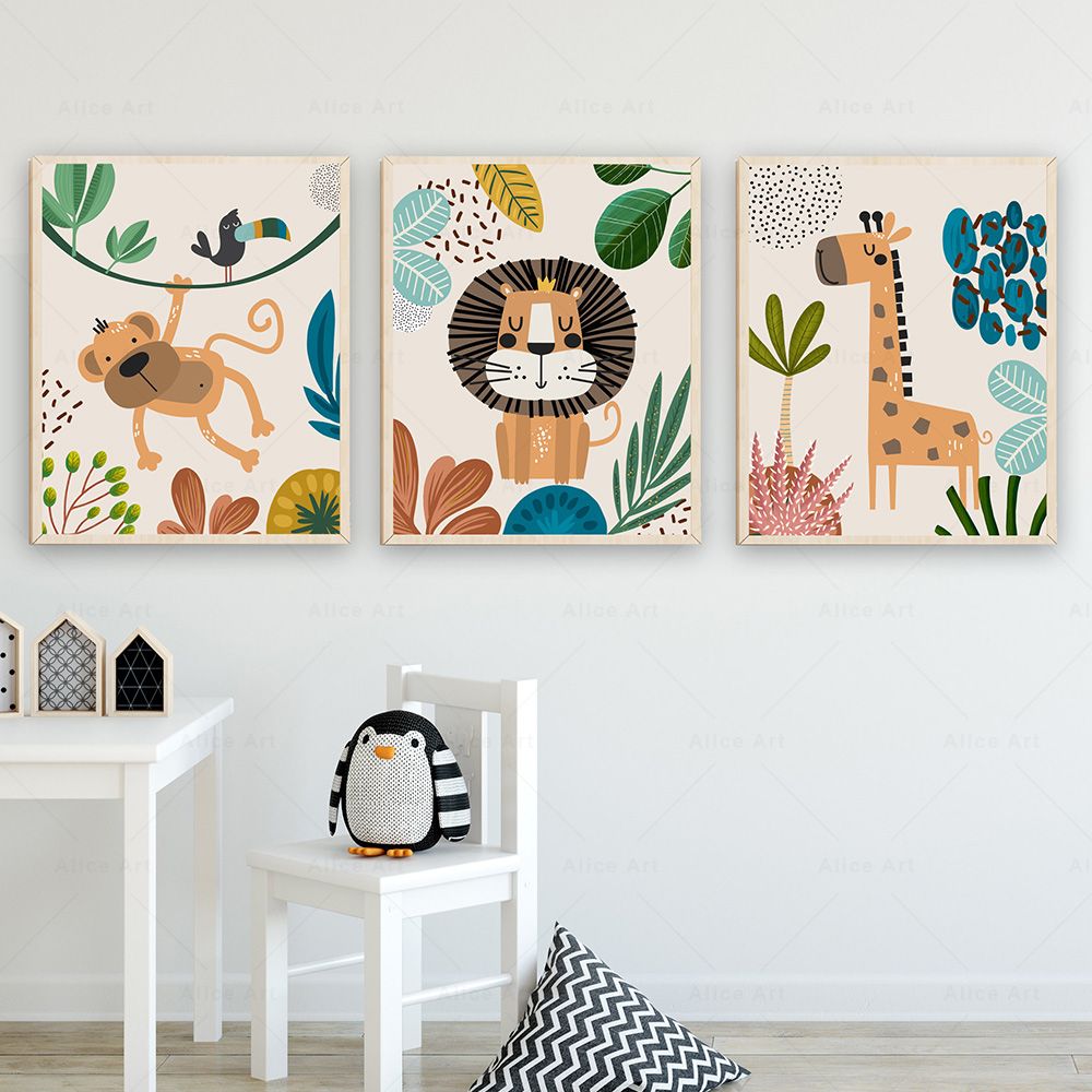 Boho Maymun Aslan Zürafa Kuş Z - Baby Zebra Nursery incelemesi ve fiyatı
