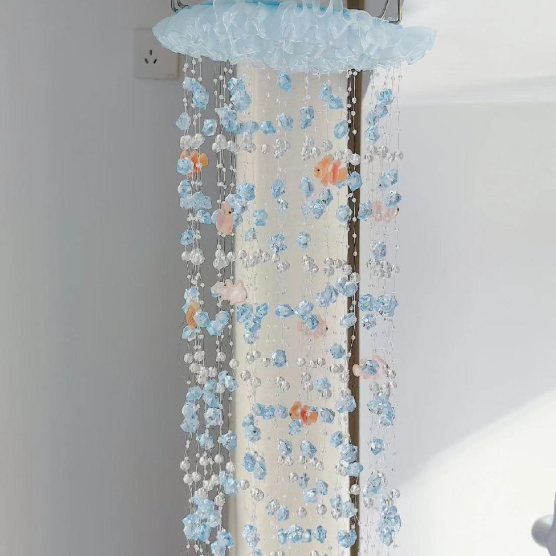 Hava Koi avlu asılı rüzgar çan - Baby Nursery Decor Girl incelemesi ve fiyatı