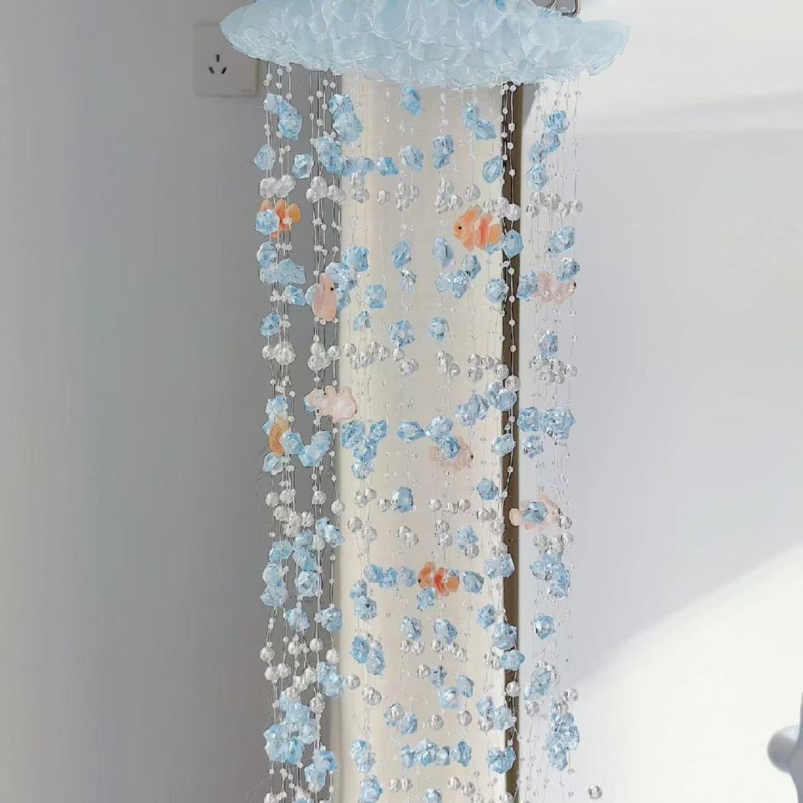 Hava Koi avlu asılı rüzgar çan - Baby Nursery Decor Girl incelemesi ve fiyatı