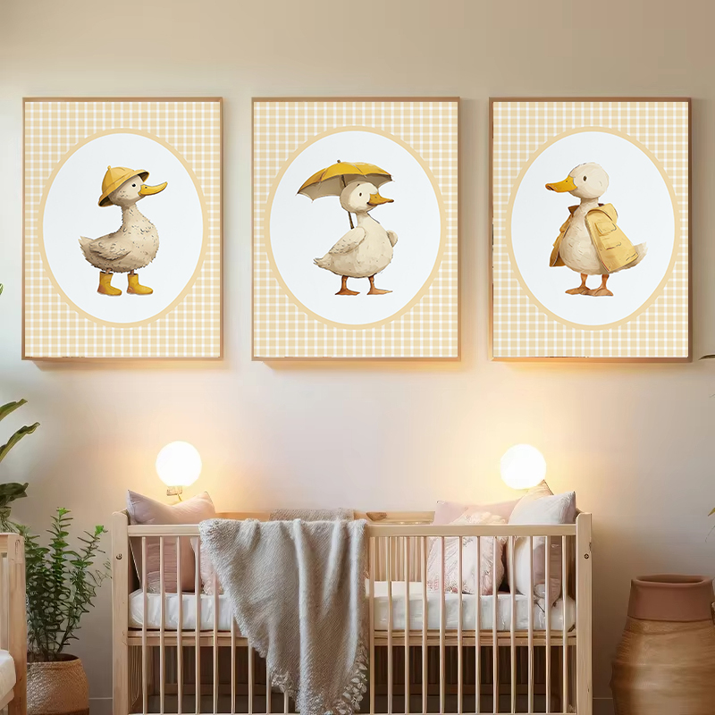 Aptal Kreş Küçük Ördek Sarı Gi - Baby Nursery Yellow Walls incelemesi ve fiyatı