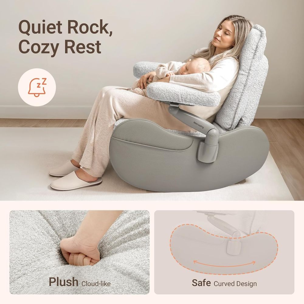Ottomanlı Döşemeli Sallanan Sa - Rocking Chair Nursery incelemesi ve fiyatı