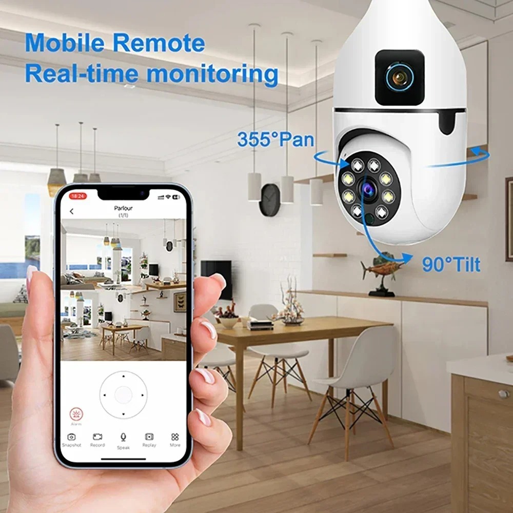 WiFi IP Kamera E27 Ampul Kamer - Baby Nursery Camera incelemesi ve fiyatı