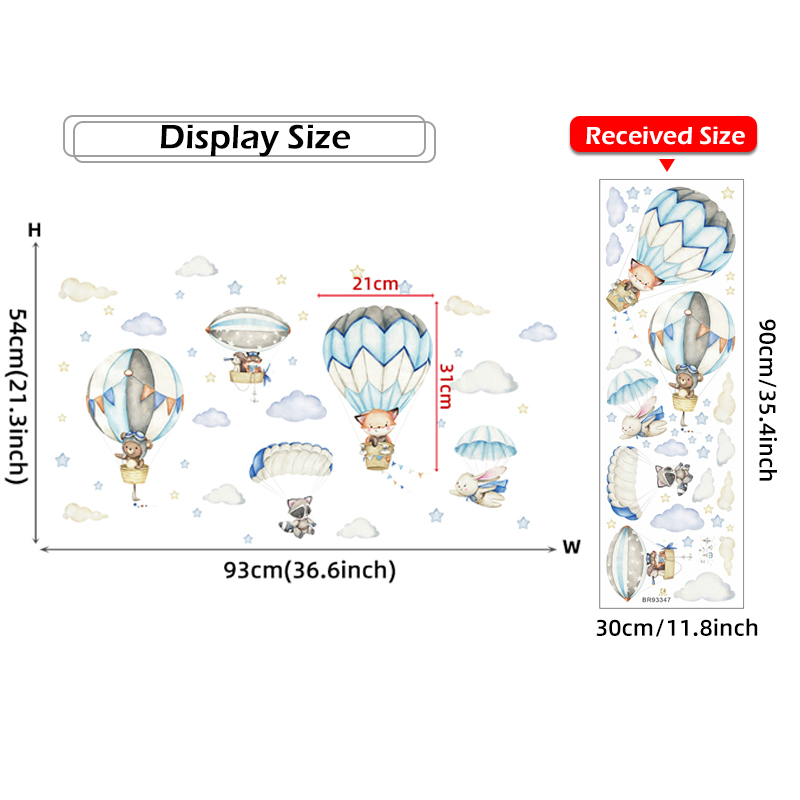 Karikatür Sevimli Hayvanlar Sı - Baby Nursery Stickers incelemesi ve fiyatı
