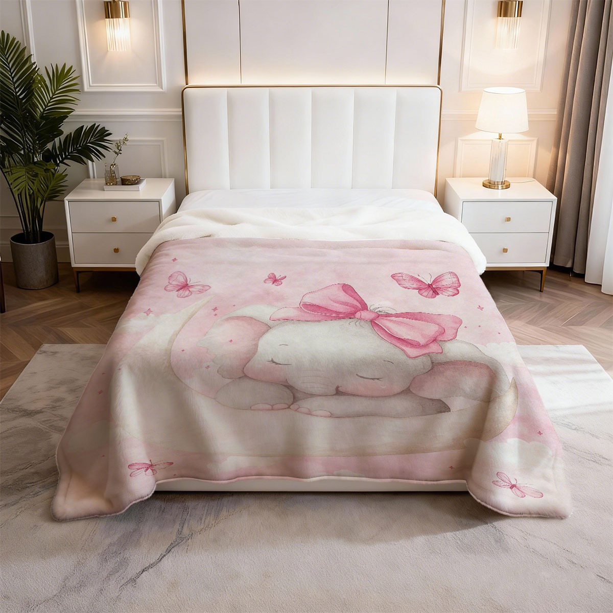 Peluş Bebek Fil Ay Battaniyesi - Baby Nursery In Hospital incelemesi ve fiyatı