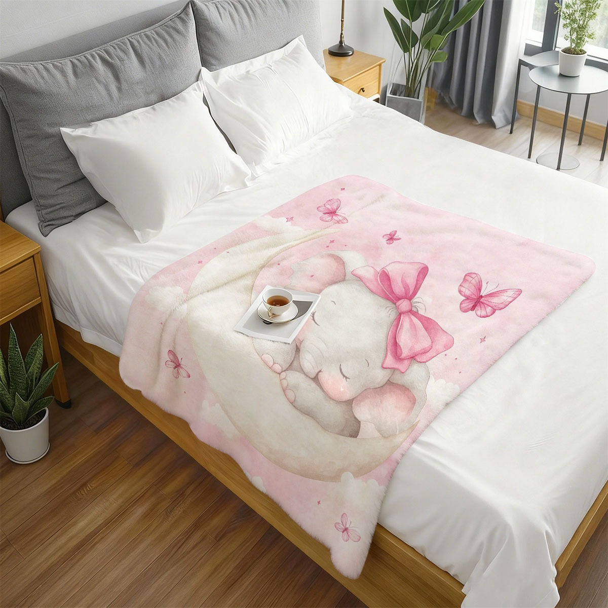 Peluş Bebek Fil Ay Battaniyesi - Baby Nursery In Hospital incelemesi ve fiyatı