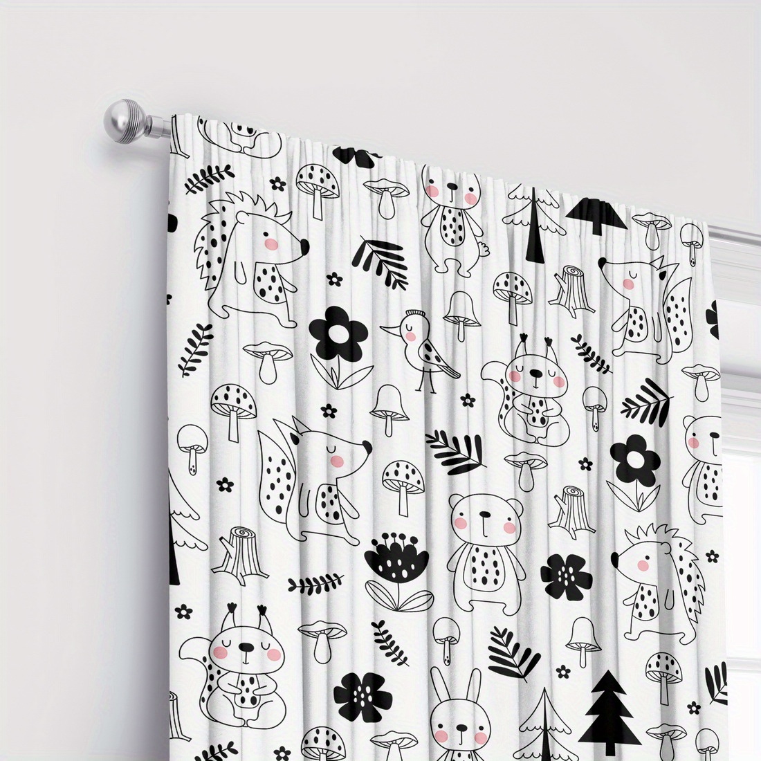 Sevimli Ormanlık Çocuk Odası P - Baby Nursery Curtains incelemesi ve fiyatı
