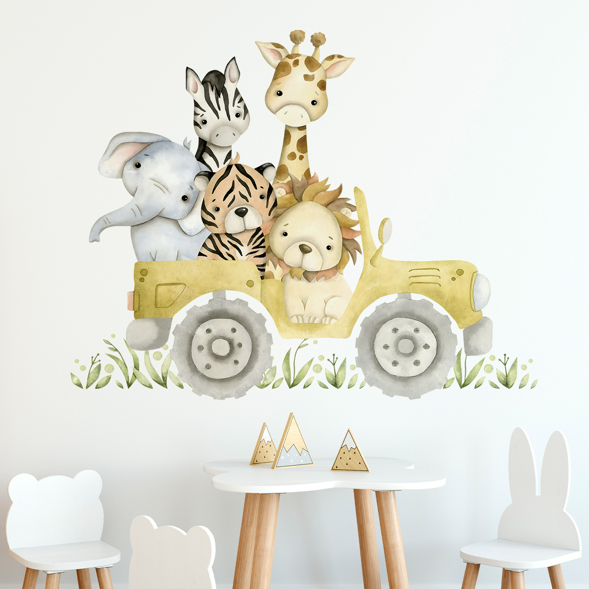 Sevimli Hayvanlar Sürücü Jeep  - Baby Zebra Nursery incelemesi ve fiyatı