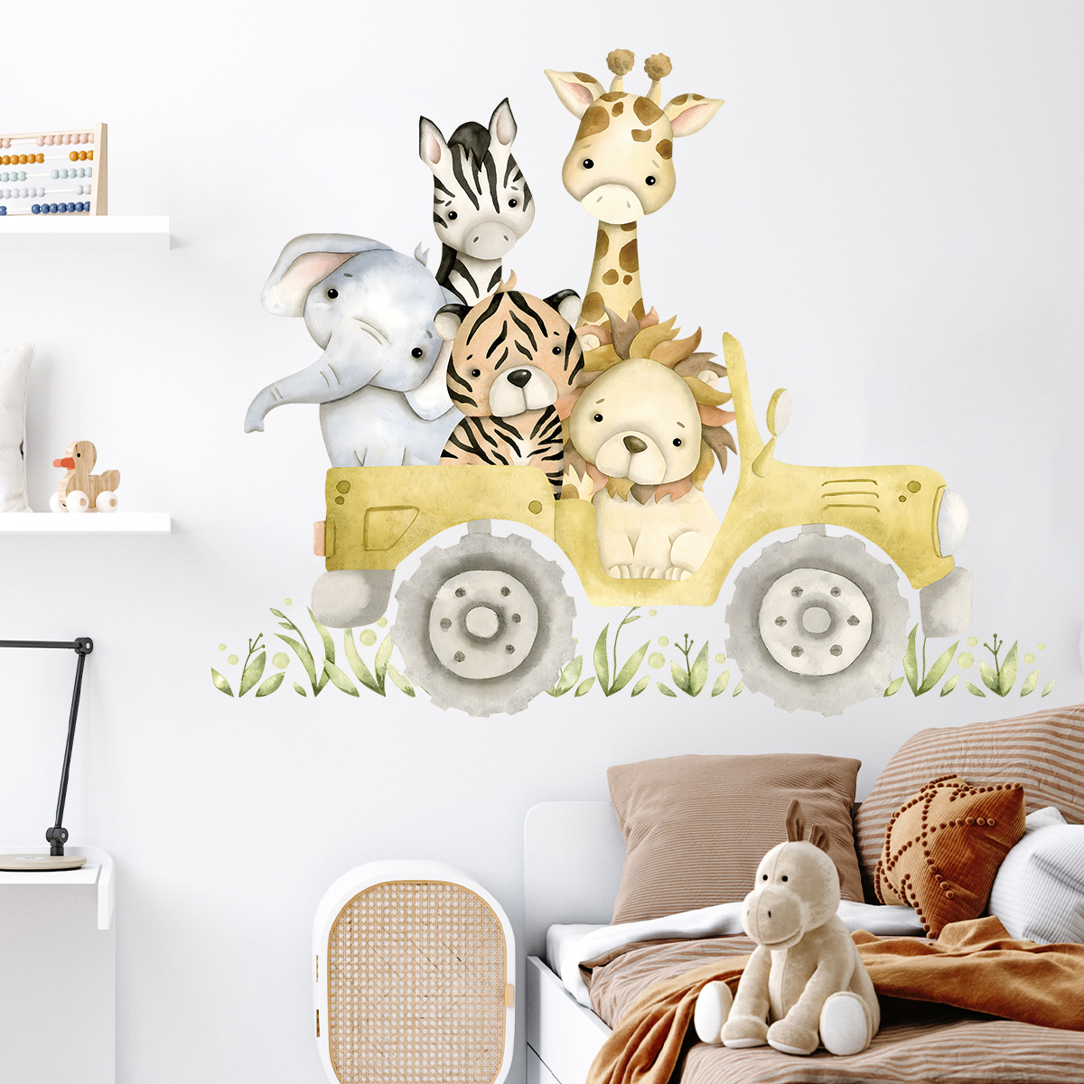 Sevimli Hayvanlar Sürücü Jeep  - Baby Zebra Nursery incelemesi ve fiyatı