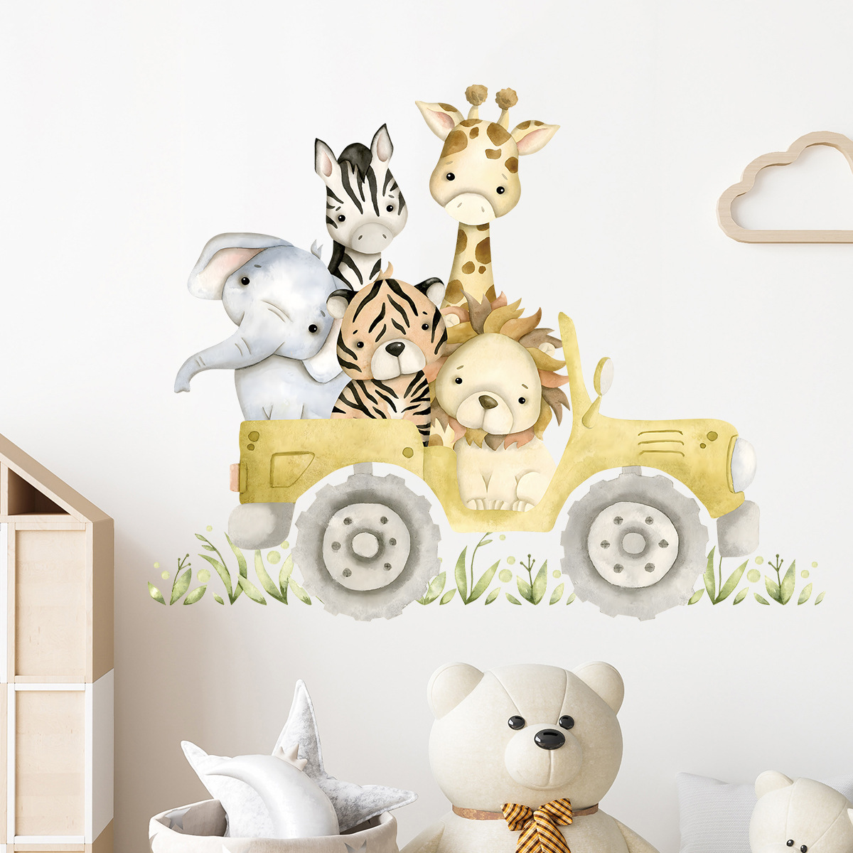 Sevimli Hayvanlar Sürücü Jeep  - Baby Zebra Nursery incelemesi ve fiyatı