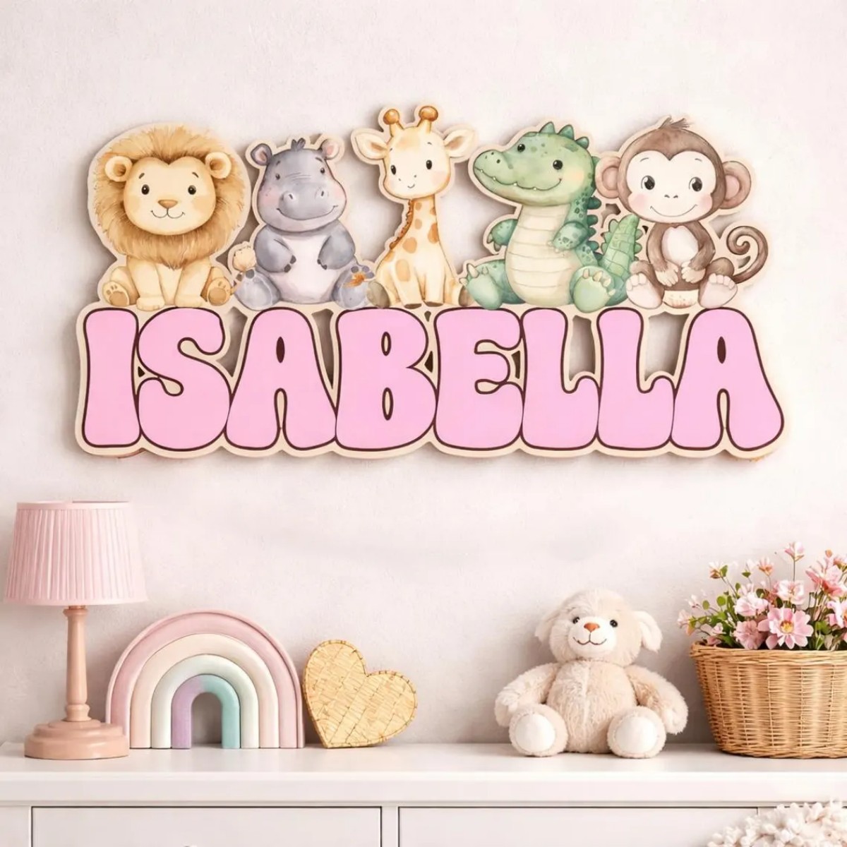 1 adet özel orman teması Safar - Baby Nursery Jungle Theme incelemesi ve fiyatı