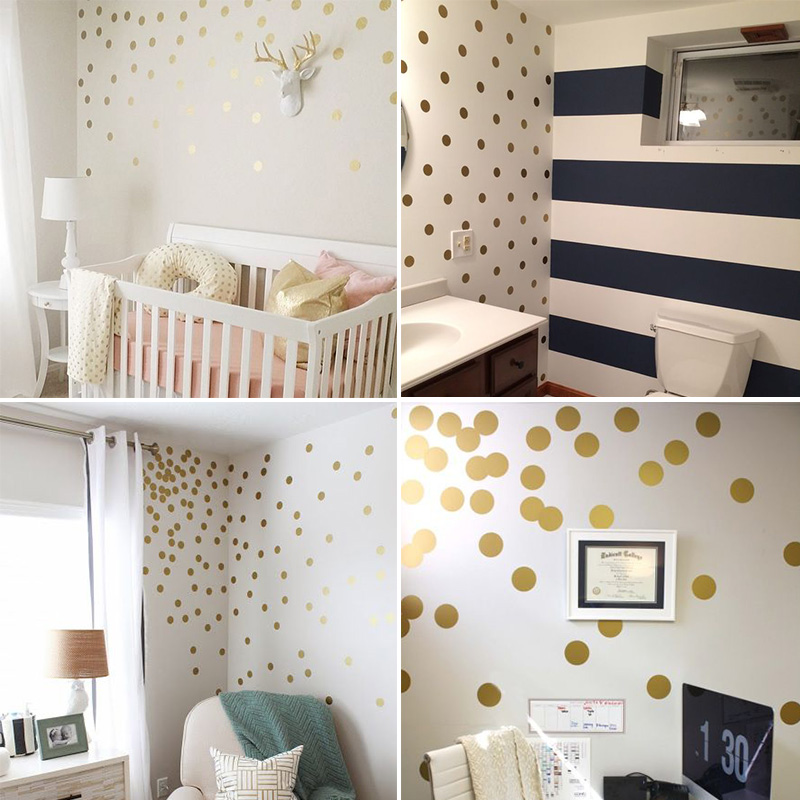 Parlak Gül Sarı Puantiyeli Duv - Baby Nursery Yellow Walls incelemesi ve fiyatı