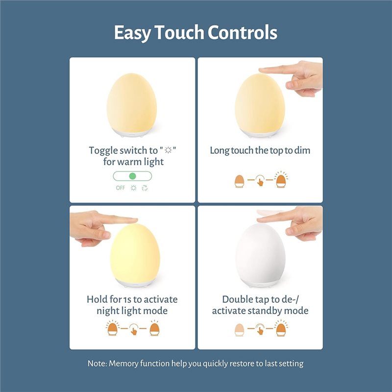 WORTHOWN-Egg Light Bebek Gece  - Baby Nursery Hours incelemesi ve fiyatı