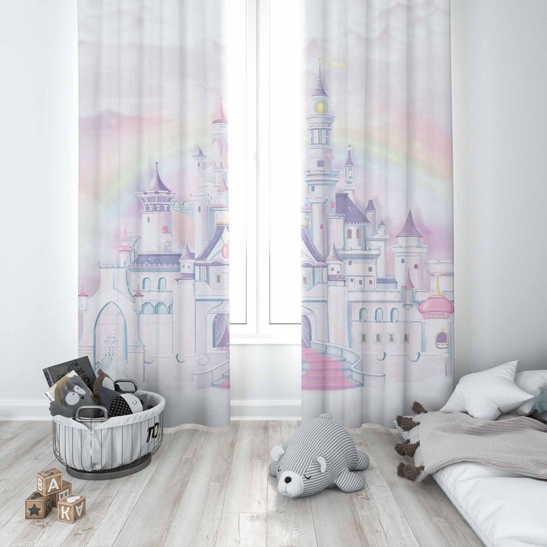 Prenses Kalesi Kreş Perdesi Ço - Baby Nursery Blackout Curtains incelemesi ve fiyatı