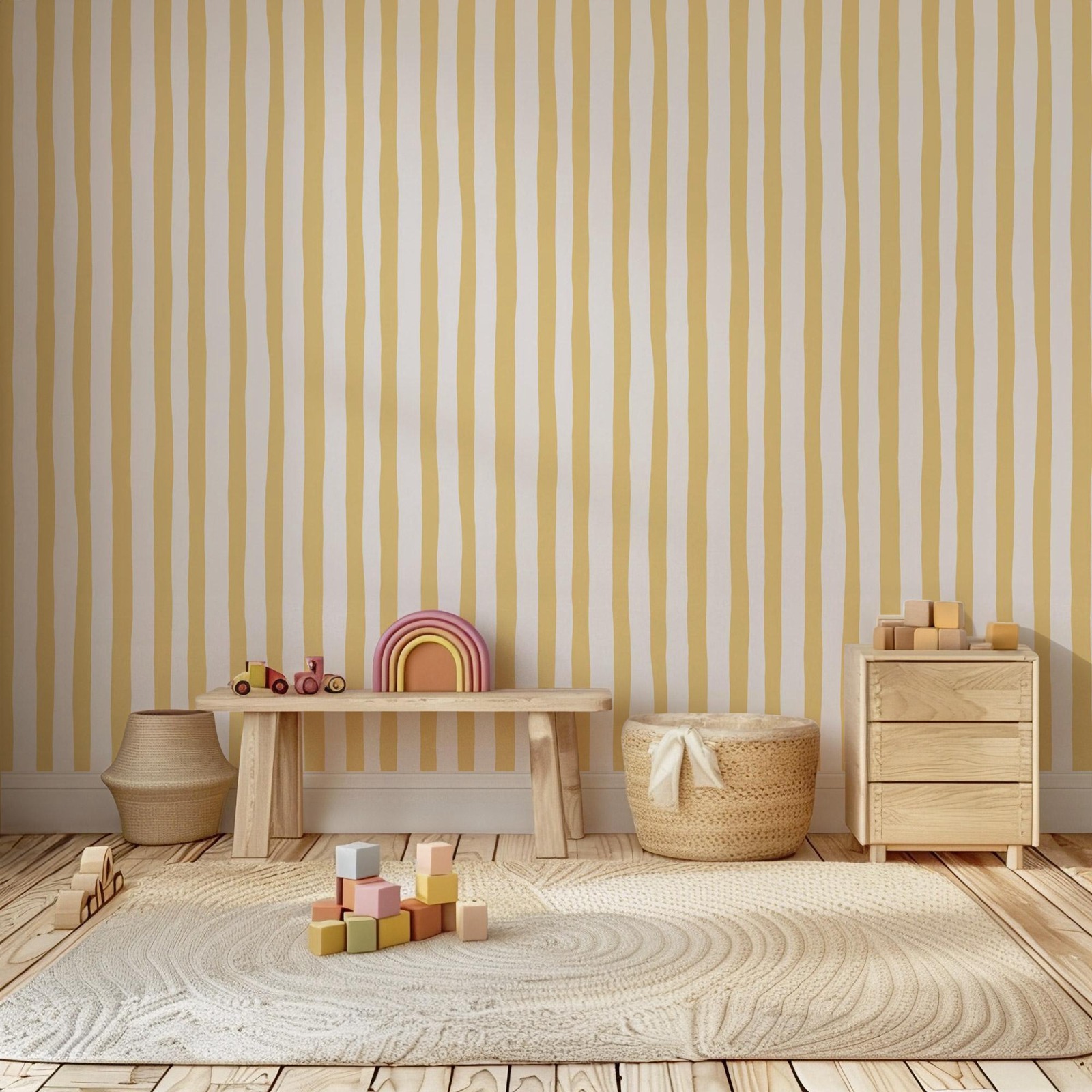 Güneş Işığı Sarısı Sallanan Çi - Baby Nursery Yellow Walls incelemesi ve fiyatı