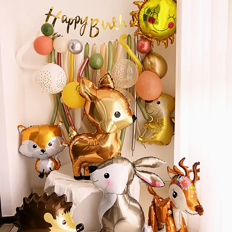 Orman Safari Tema Geyik Folyo  - Baby Nursery Jungle Theme incelemesi ve fiyatı