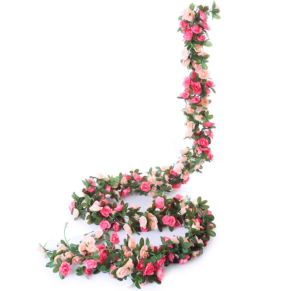 8.artificial yapay gül çelenk  - Baby Nursery Decor Girl incelemesi ve fiyatı