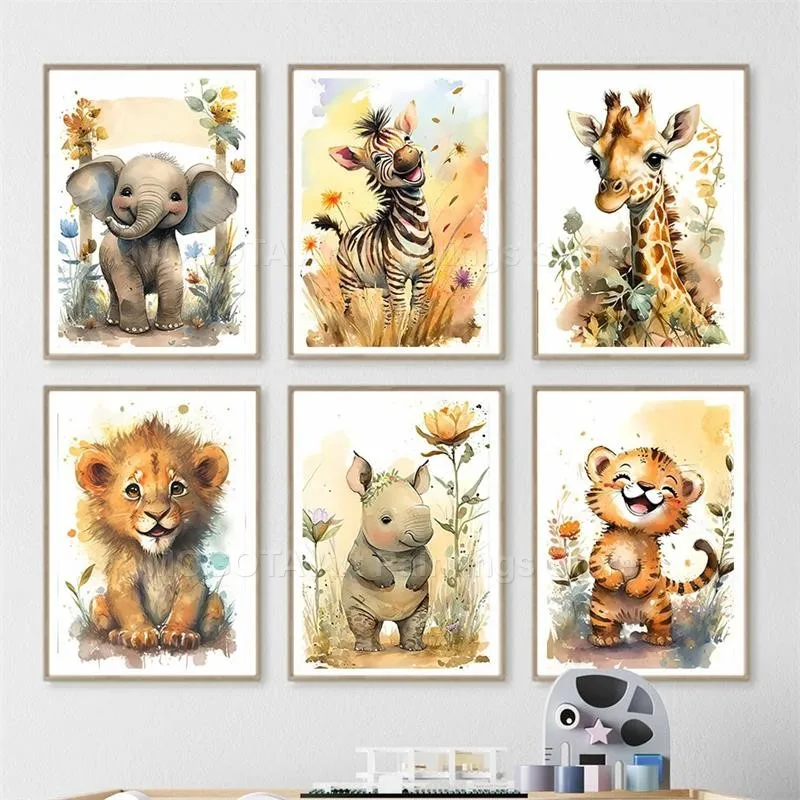 Suluboya Aslan Zürafa Kaplan F - Baby Zebra Nursery incelemesi ve fiyatı