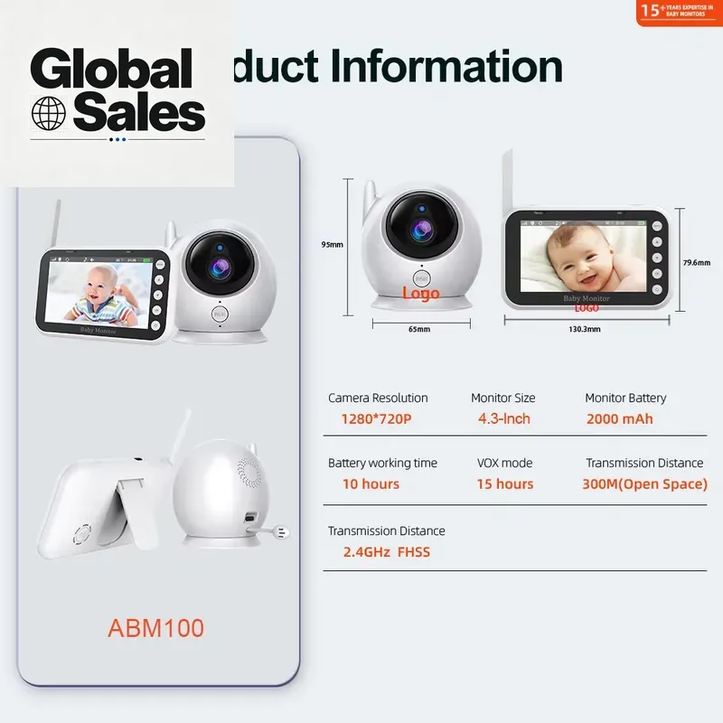 4.3 İnç Bebek Monitörü, Uzakta - Baby Nursery Camera incelemesi ve fiyatı
