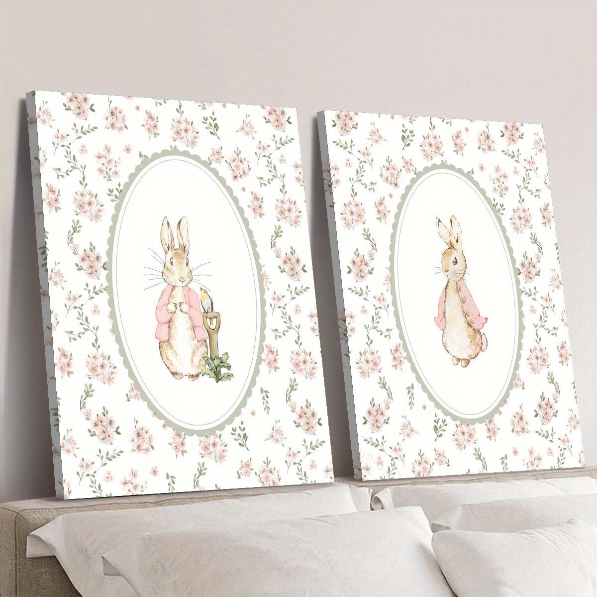 2 adet Retro Paskalya Tavşanı  - Baby Nursery Decor Girl incelemesi ve fiyatı